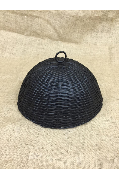 GRUHA Round Food Cover (S) - Charcoal Matte